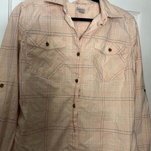 Carhartt Pink Casual Shirt Size Large